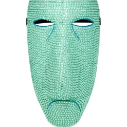 Spirit Halloween Bling Shock Green Rhinestone Half Mask - The Nightmare Before Christmas