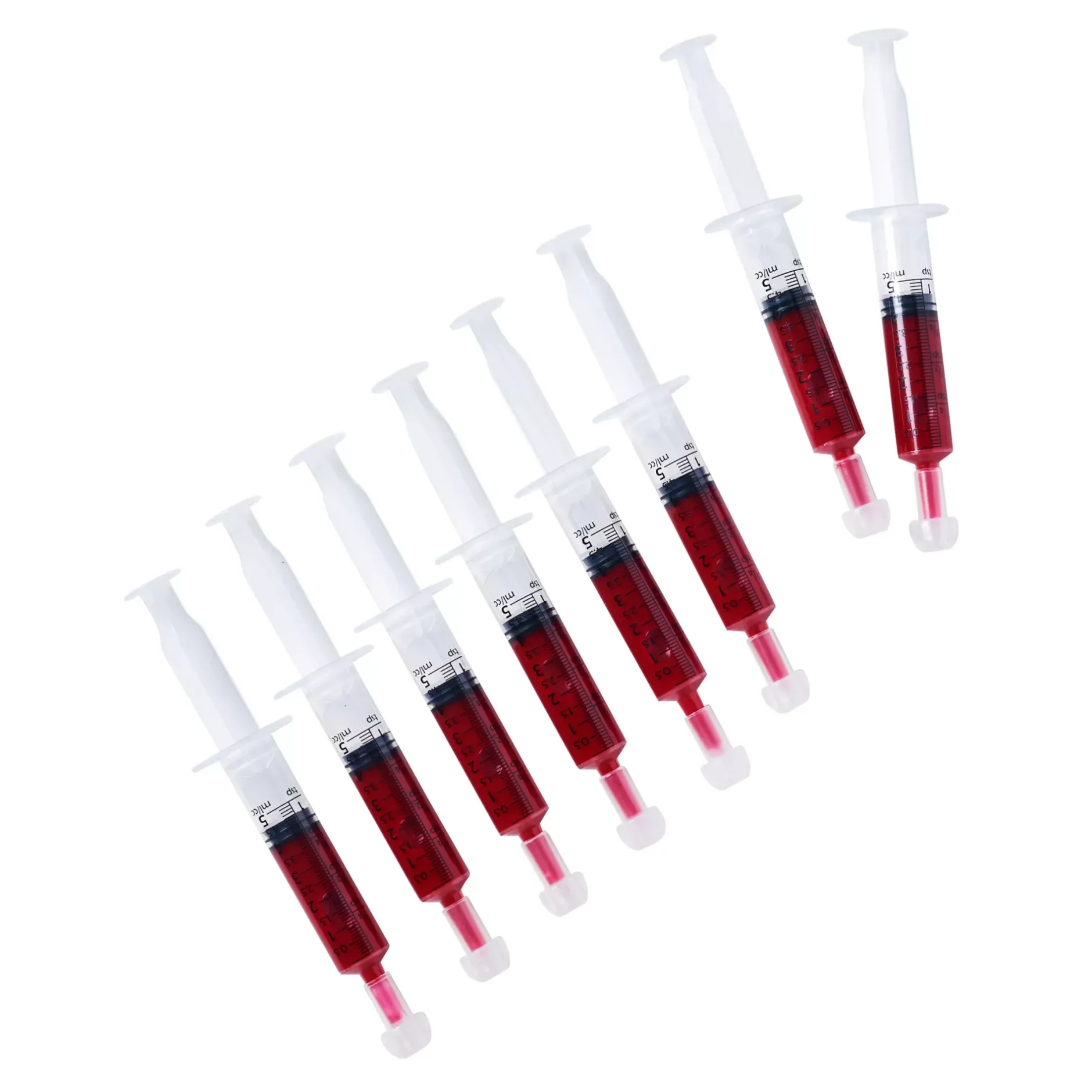 Spirit Halloween Blood Slime Syringes - 8 Pack