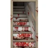 Spirit Halloween Bloody Stairs Door Cover