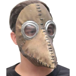 Spirit Halloween Brown Plague Doctor Half Mask