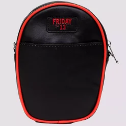 Spirit Halloween Buckle-Down Jason Voorhees Hockey Mask Crossbody Bag - Friday the 13th