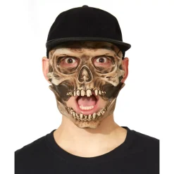 Spirit Halloween Cap Skull Mask
