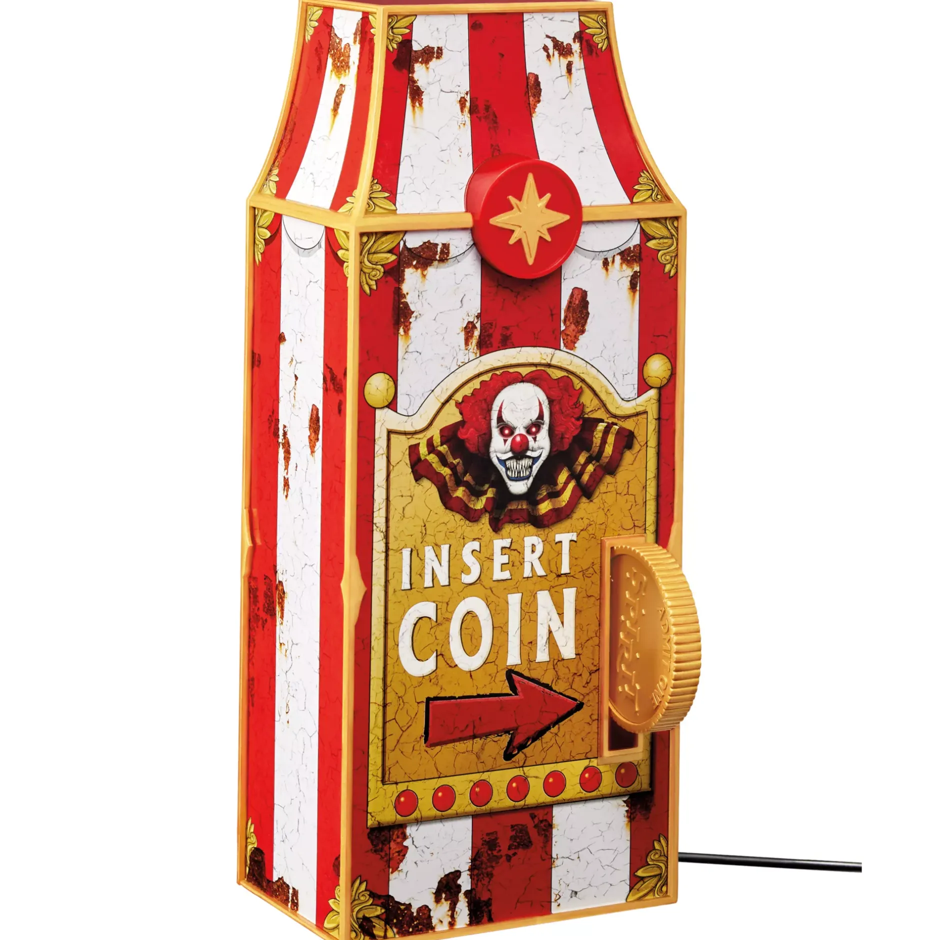Spirit Halloween Carnival Coin Machine Animatronic Activator