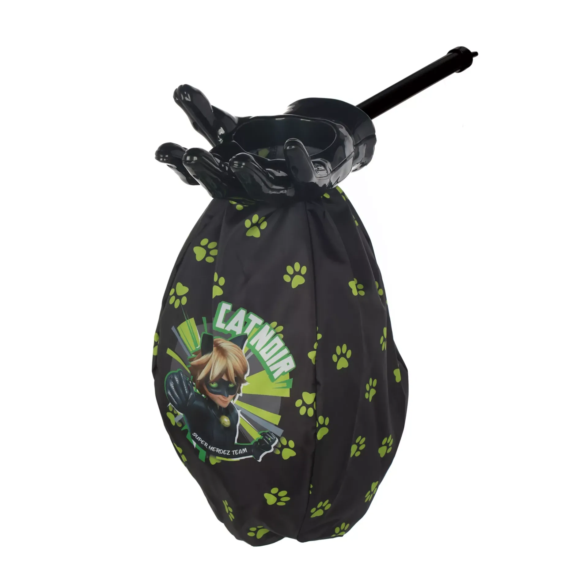 Spirit Halloween Cat Noir Loot Scoop Treat Bag - Miraculous Ladybug