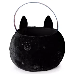 Spirit Halloween Celestial Plush Cat Treat Bucket