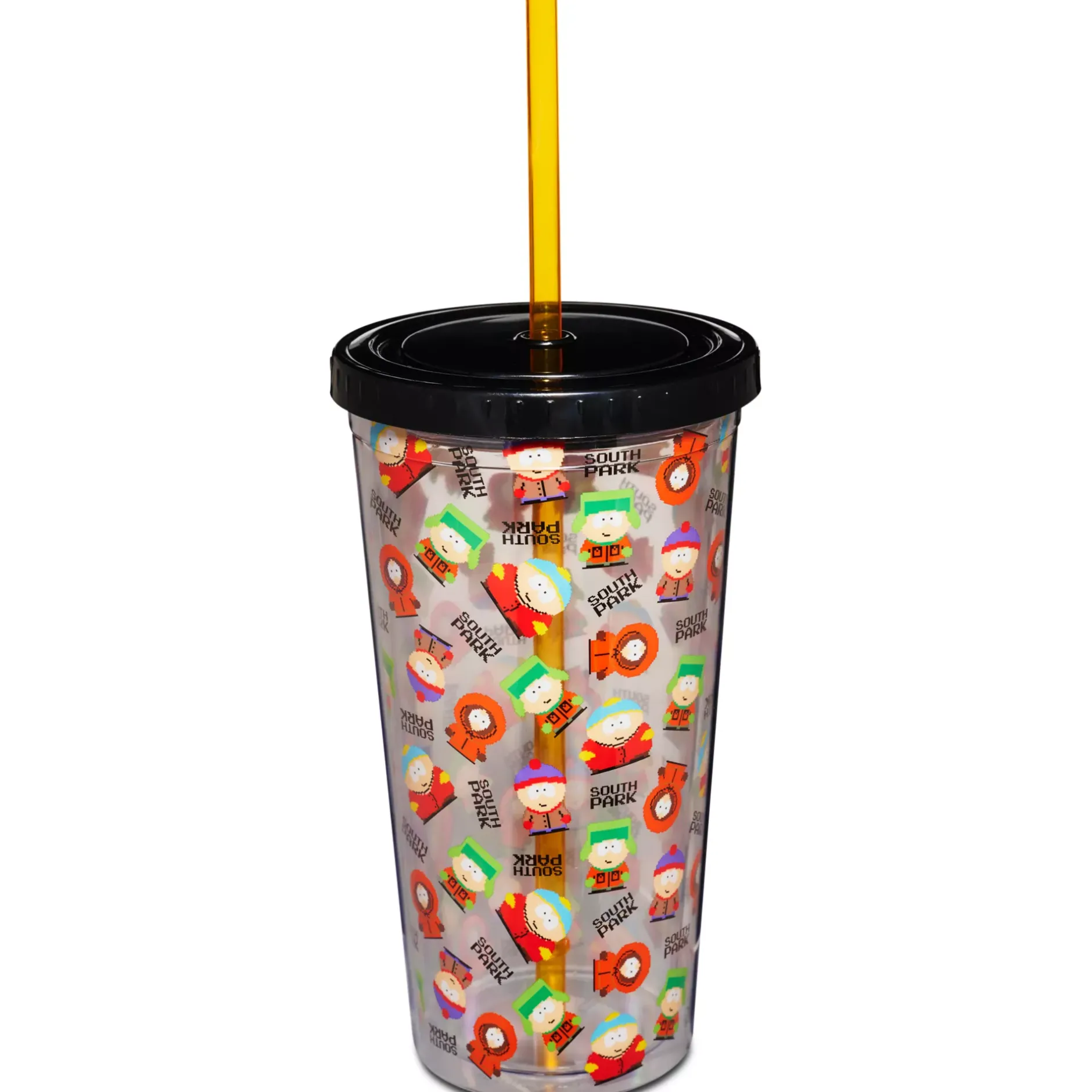 Spirit Halloween Characters South Park Cup with Straw - 20 oz.