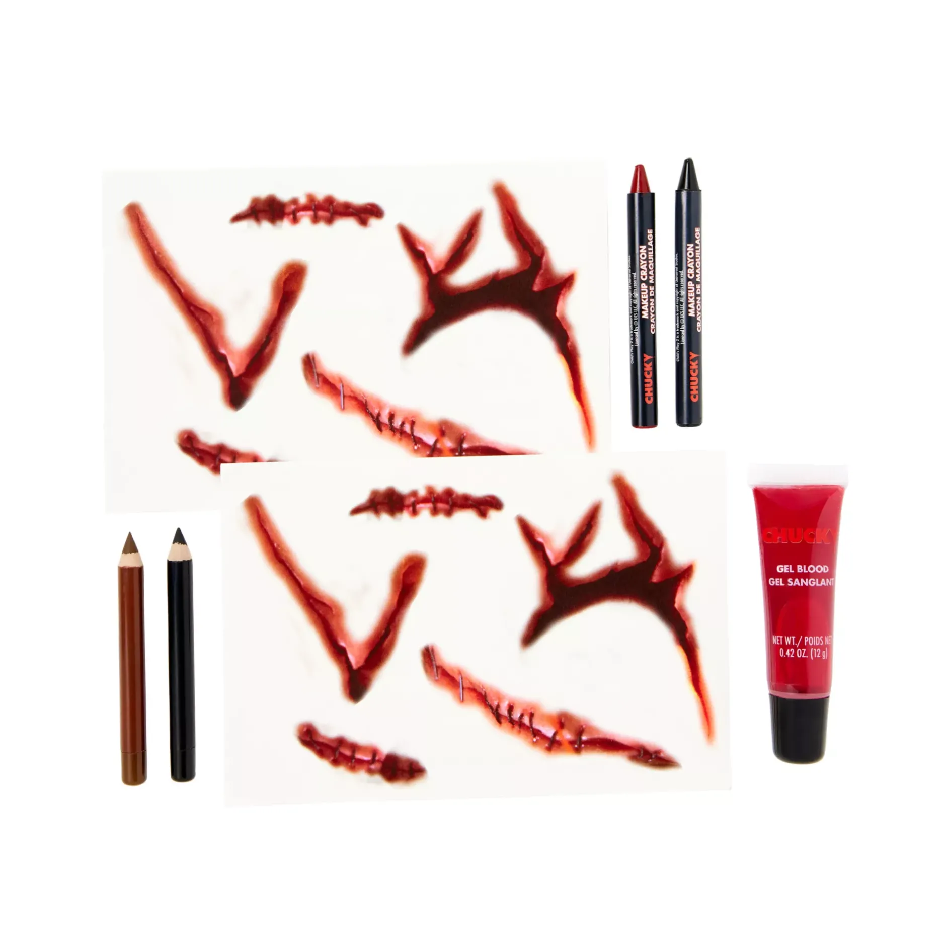 Spirit Halloween Chucky Makeup Kit