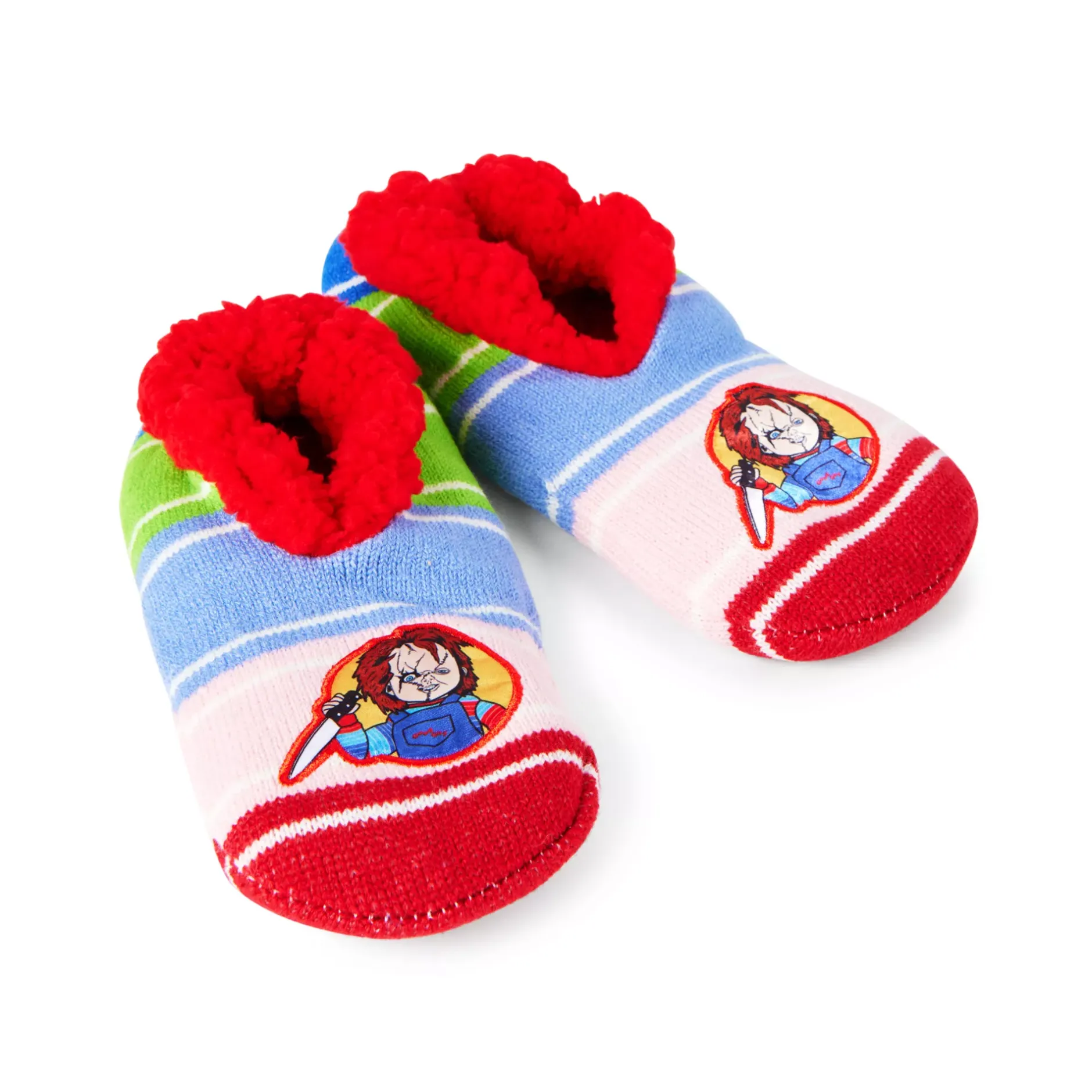 Spirit Halloween Chucky Slipper Socks