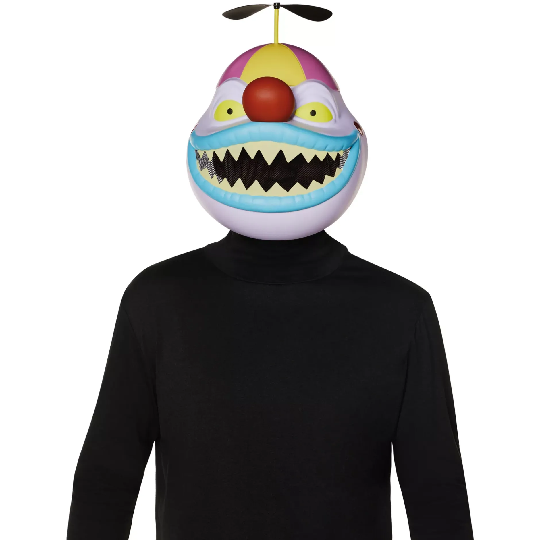 Spirit Halloween Clown Half Mask - Nightmare Before Christmas