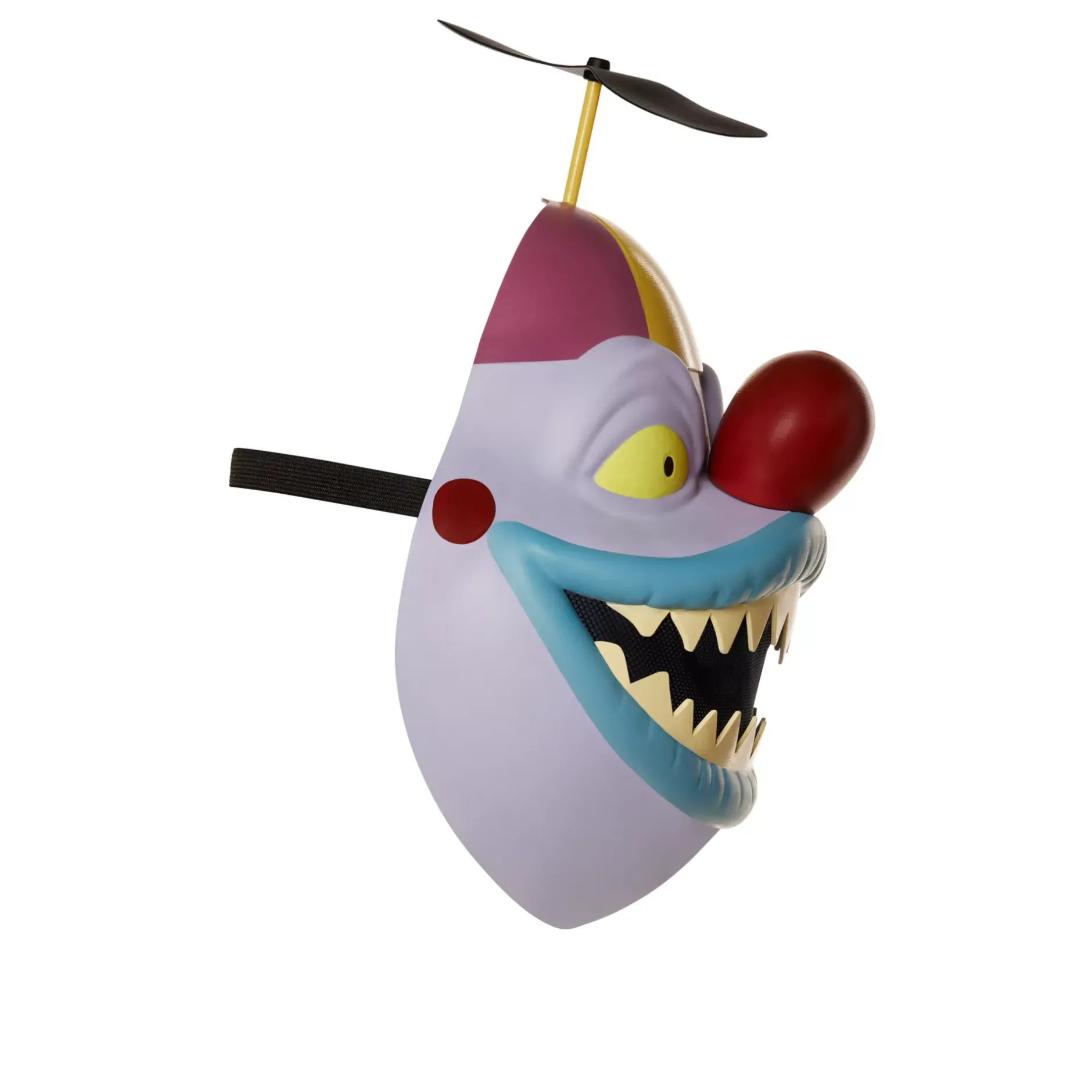 Spirit Halloween Clown Half Mask - Nightmare Before Christmas