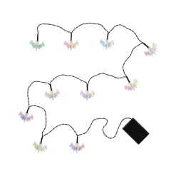 Spirit Halloween Color Change LED Bat Lights - 10 Count
