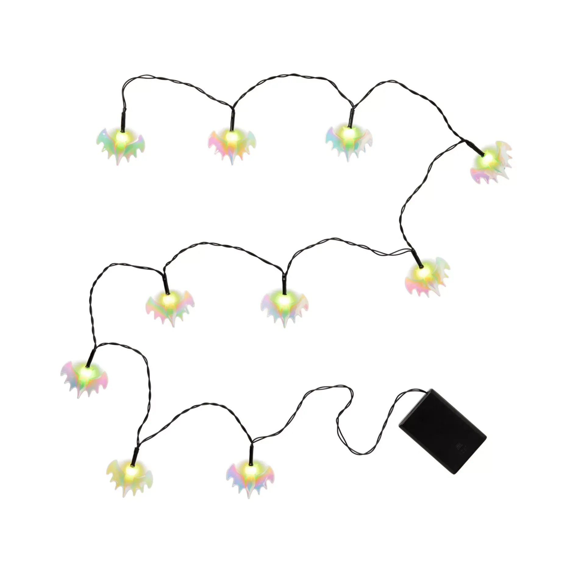 Spirit Halloween Color Change LED Bat Lights - 10 Count