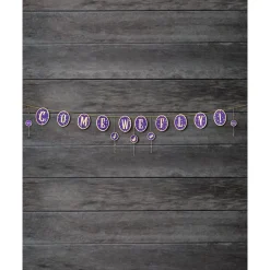 Spirit Halloween Come We Fly Banner - Hocus Pocus