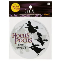 Spirit Halloween Come We Fly Decal - Hocus Pocus