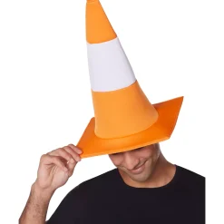 Spirit Halloween Construction Cone Hat
