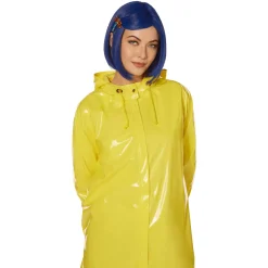 Women Spirit Halloween Coraline Wig with Dragonfly Clip