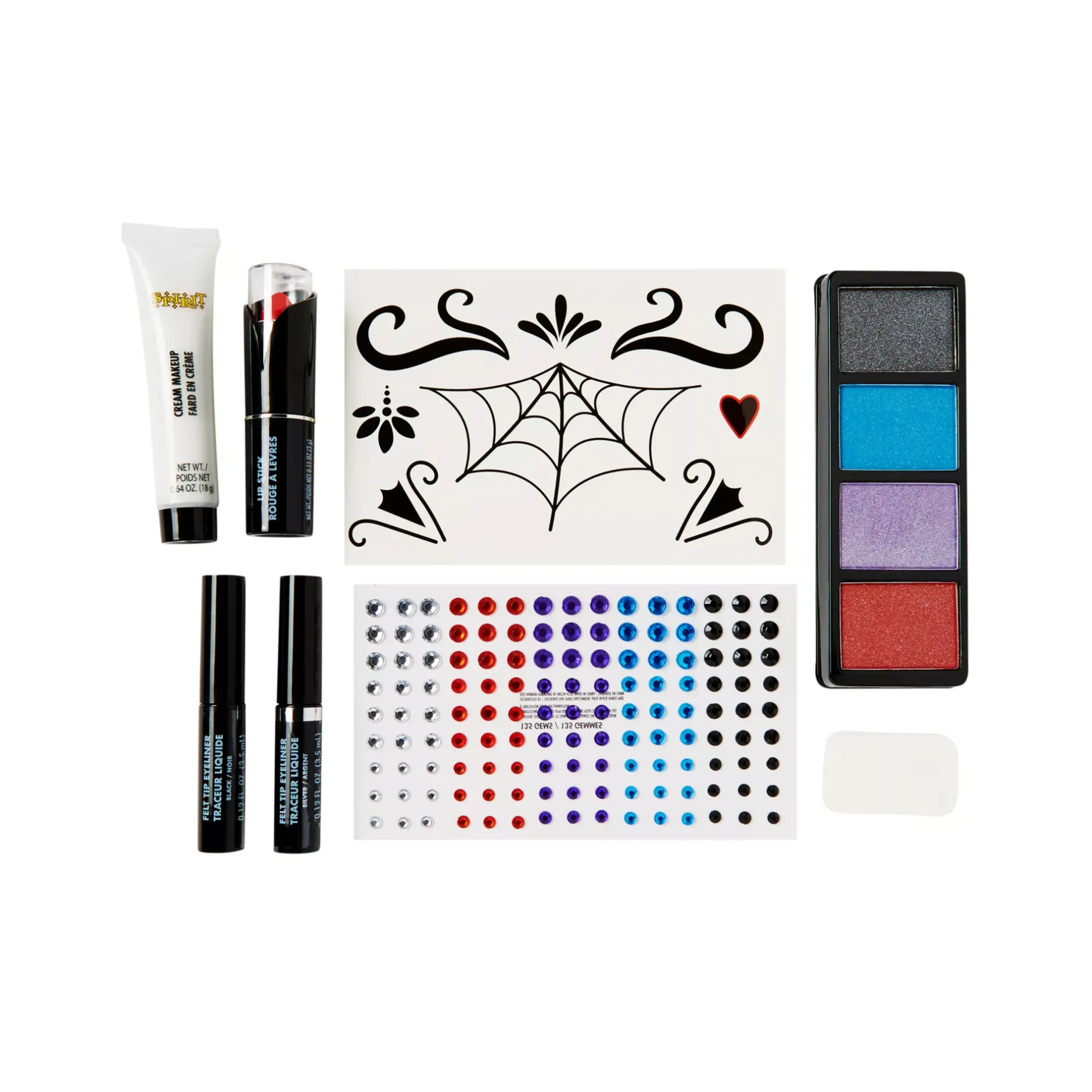 Spirit Halloween Day of the Dead Makeup Kit
