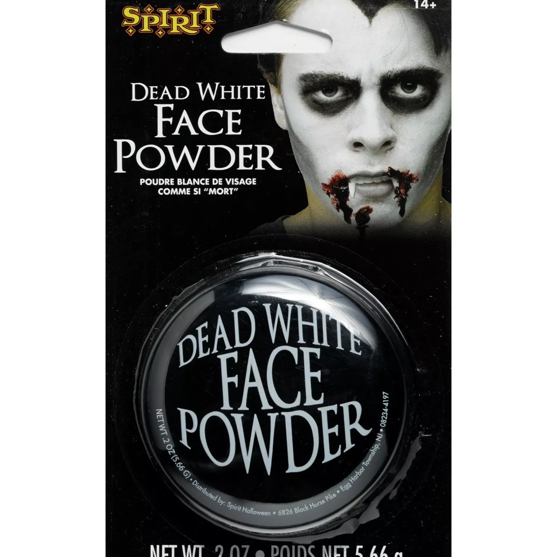 Spirit Halloween Dead White Face Powder Makeup