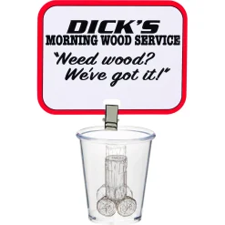 Spirit Halloween Dick’s Shot Glass with Name Badge
