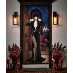 Spirit Halloween Elvira Door Cover