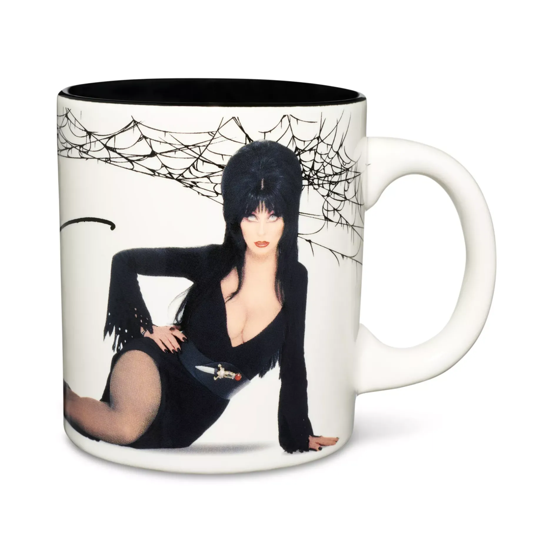 Spirit Halloween Elvira: Mistress of the Dark Signature Coffee Mug - 20 oz.