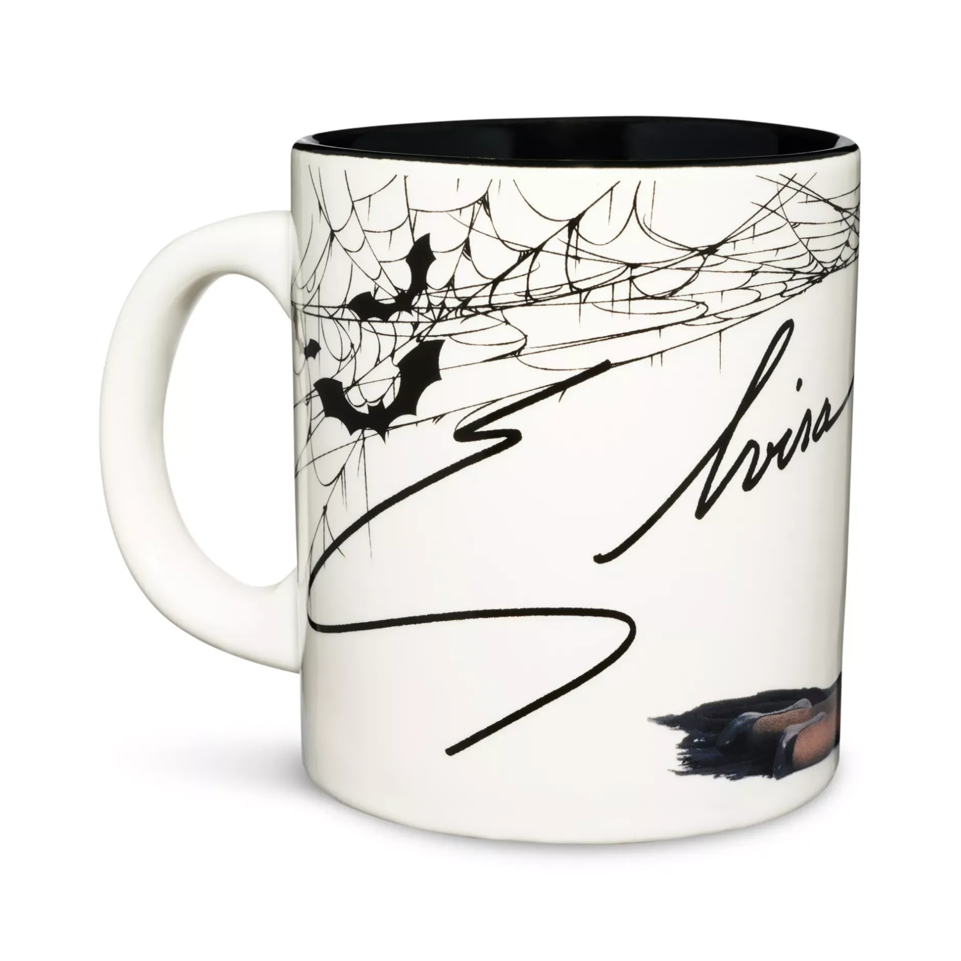 Spirit Halloween Elvira: Mistress of the Dark Signature Coffee Mug - 20 oz.