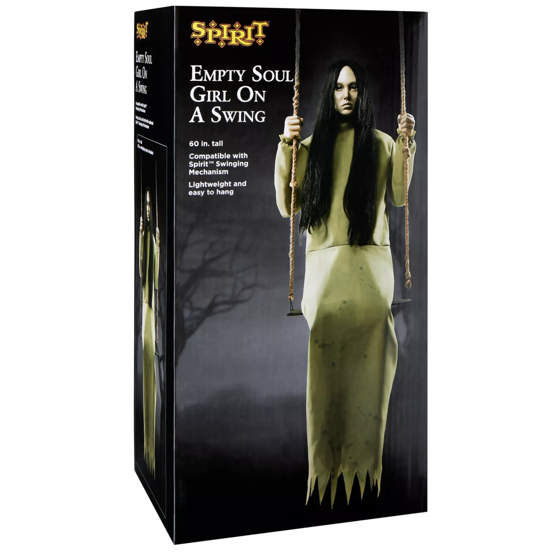 Spirit Halloween Empty Soul Girl On A Swing Static Prop