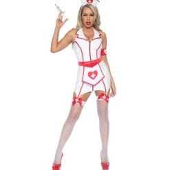 Women Spirit Halloween ER Hottie Nurse Dress Costume