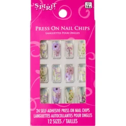 Spirit Halloween Fairy Flower Press On Nails
