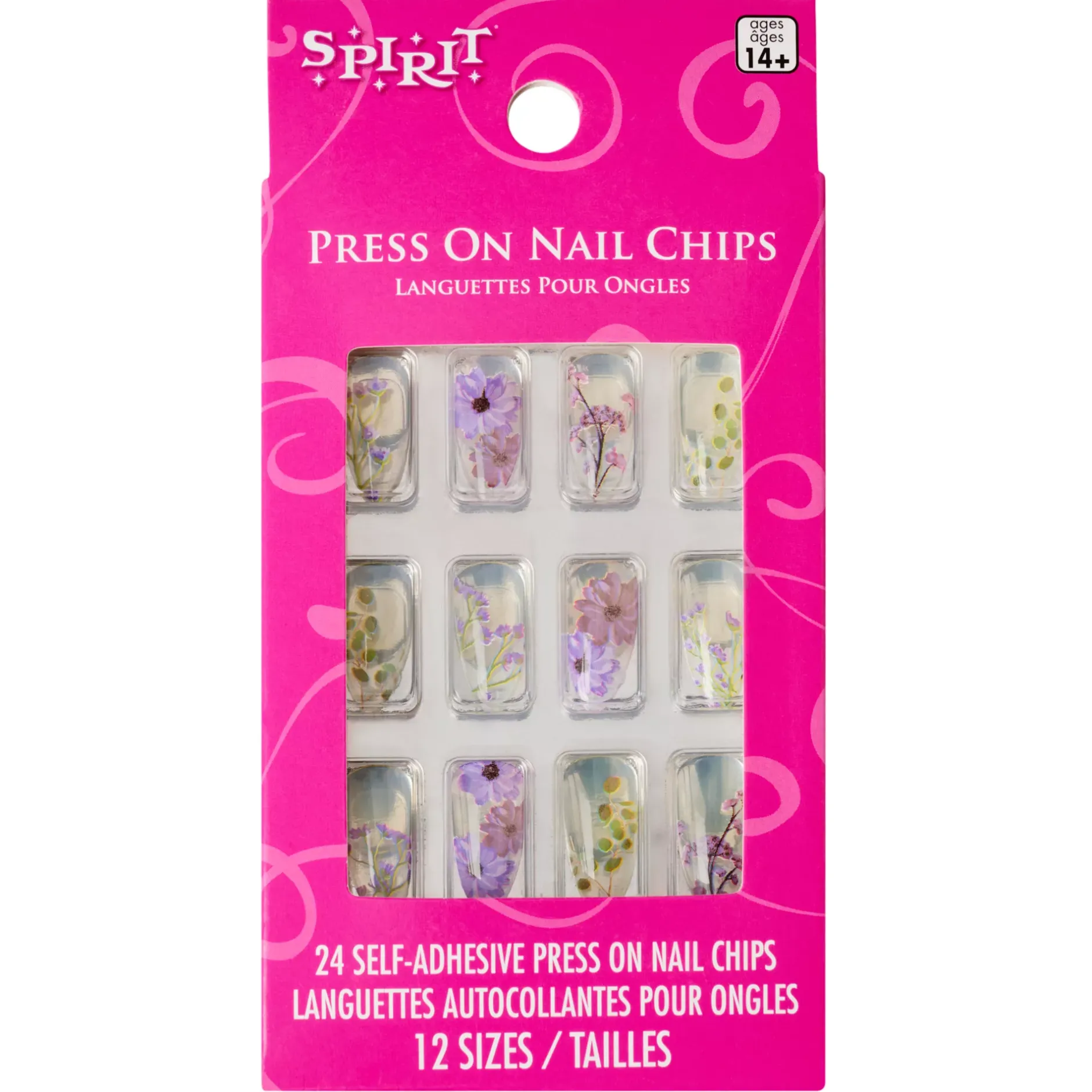 Spirit Halloween Fairy Flower Press On Nails