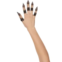 Women Spirit Halloween Filigree Finger Covers