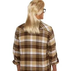 Spirit Halloween Funny Guy Mullet Wig