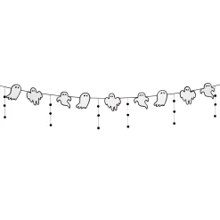 Spirit Halloween Ghost Banner