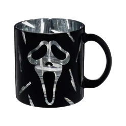 Spirit Halloween Ghost Face Knife Glass Coffee Mug - 20 oz.