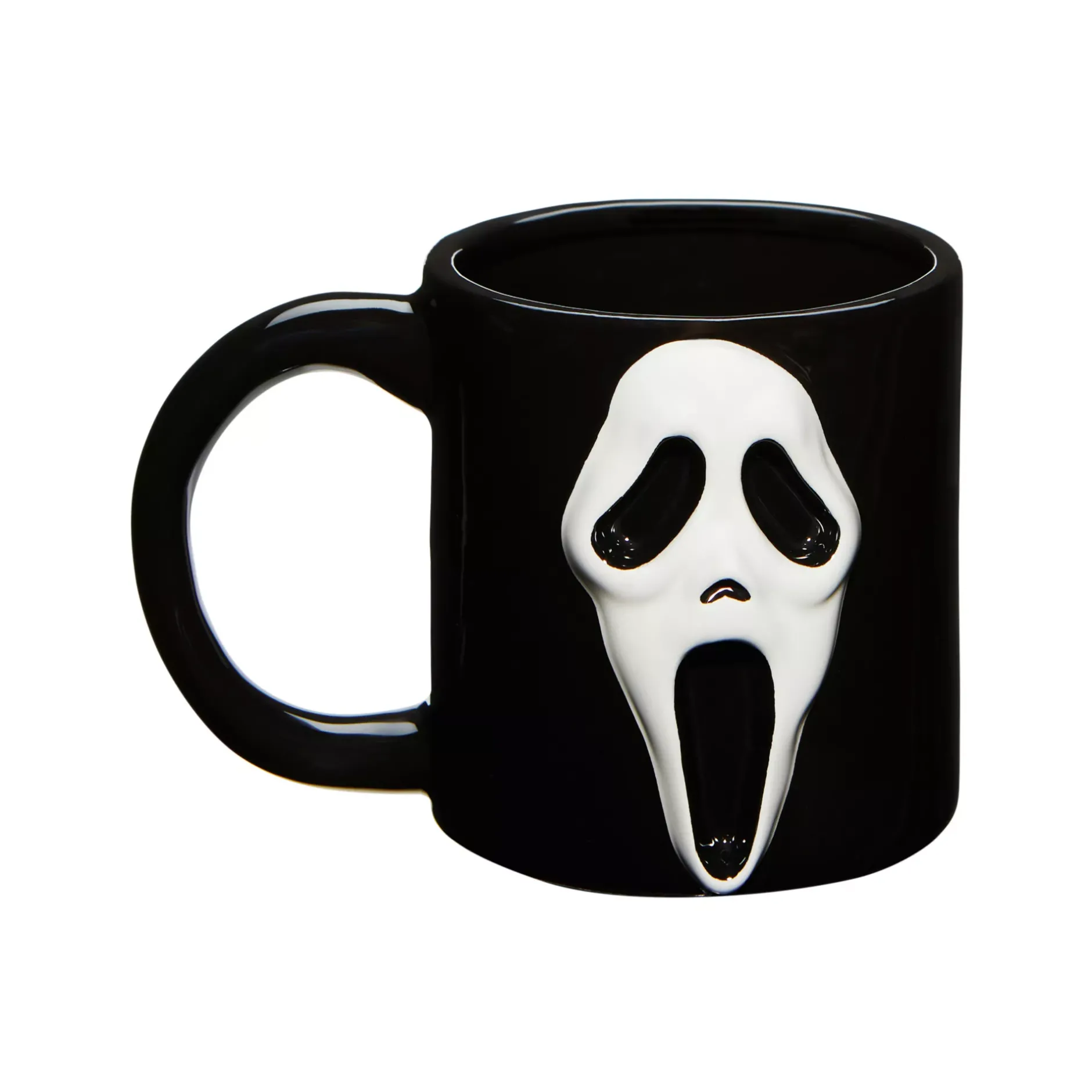 Spirit Halloween Ghost Face Molded Coffee Mug - 16 oz.