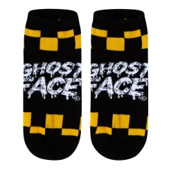 Spirit Halloween Ghost Face No Show Socks - 5 Pack