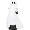 Spirit Halloween Ghost Kitty Statue