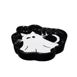 Spirit Halloween Ghost Kitty Trinket Dish