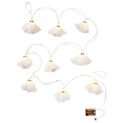 Spirit Halloween Ghost String Lights