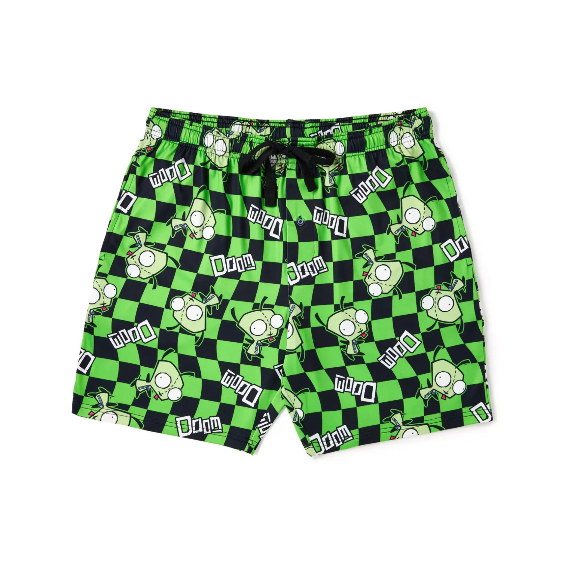 Spirit Halloween GIR Checkered Lounge Shorts - Invader Zim