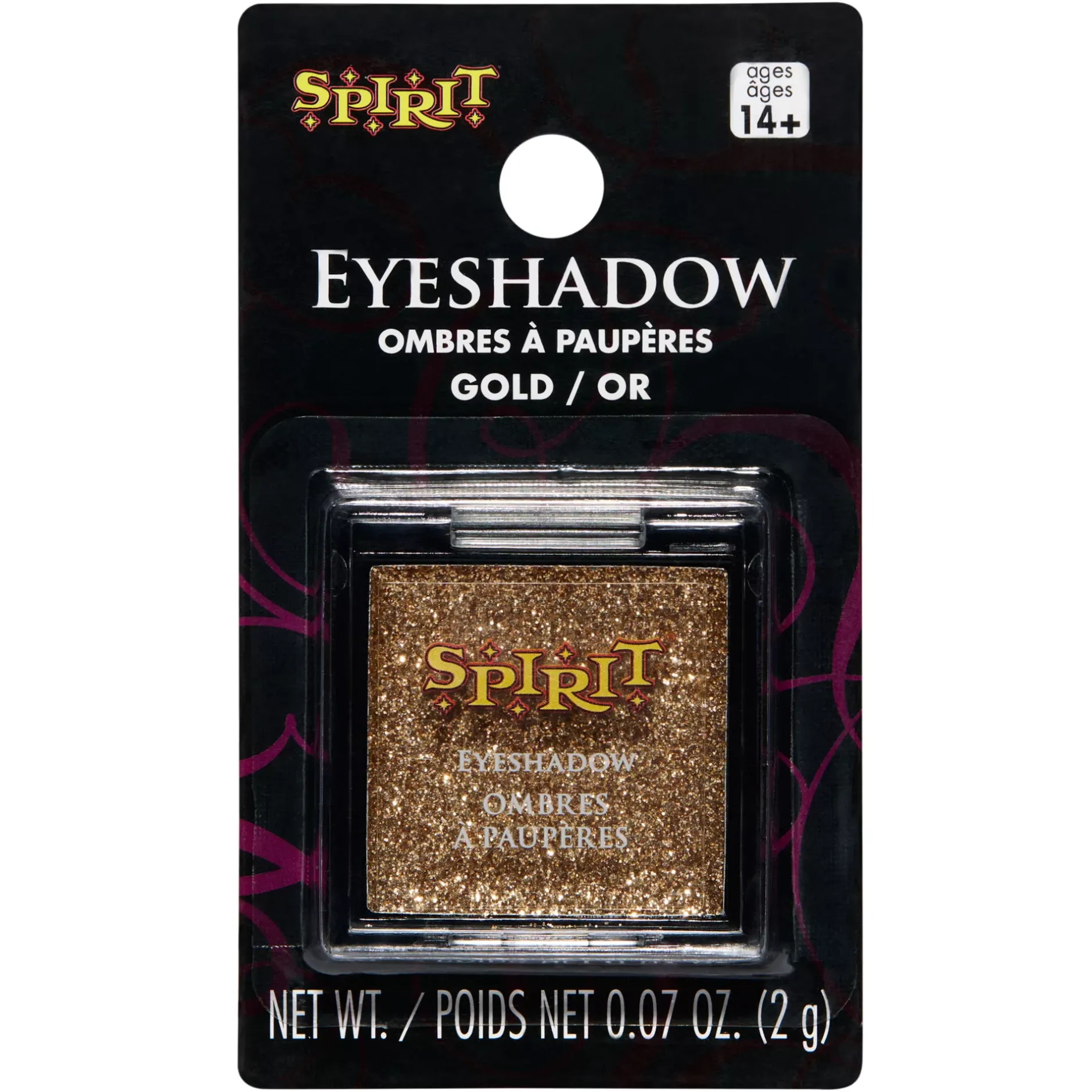 Spirit Halloween Glitter Gold Eyeshadow Makeup