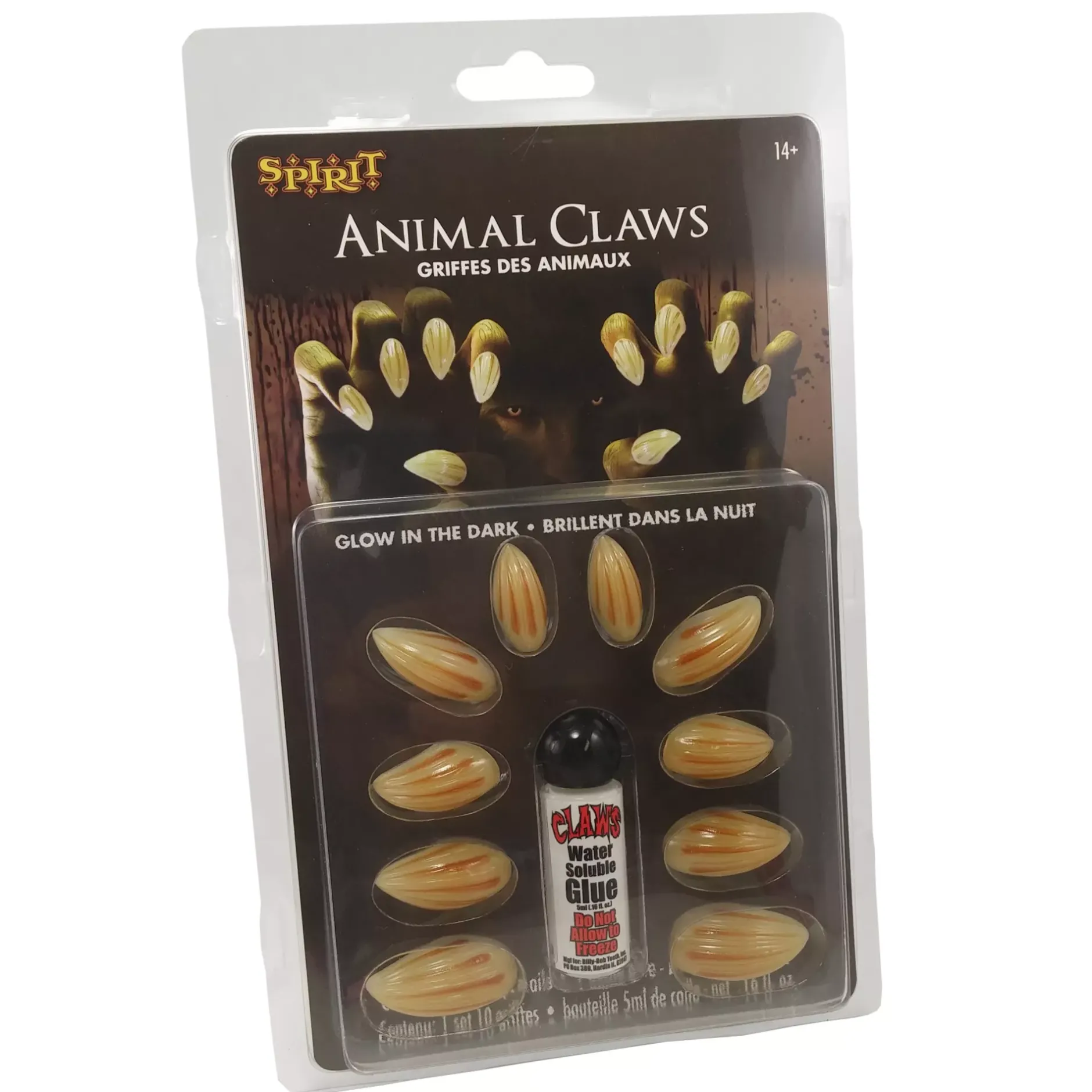 Spirit Halloween Glow in the Dark Claws Press On Nails