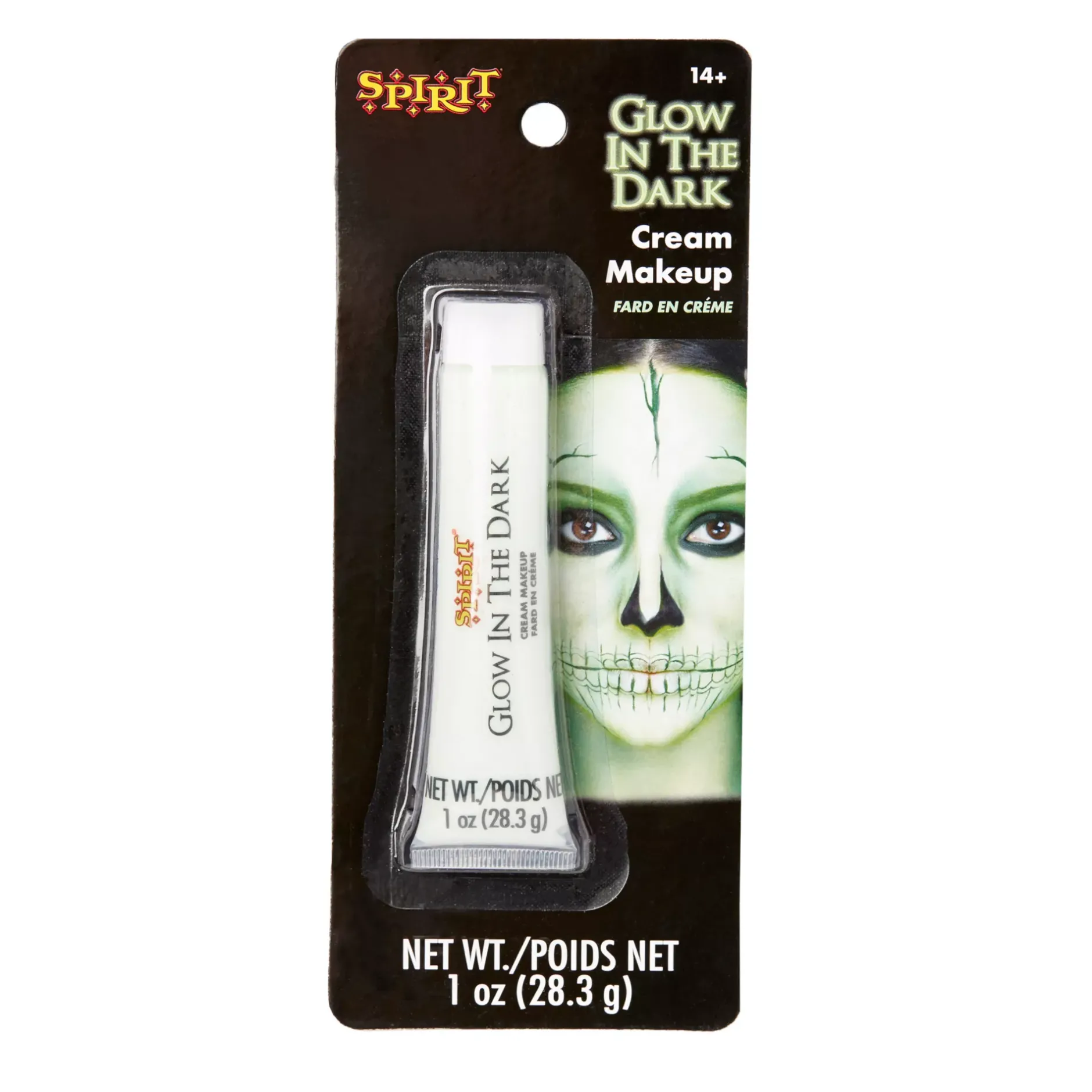 Spirit Halloween Glow in the Dark Cream Makeup