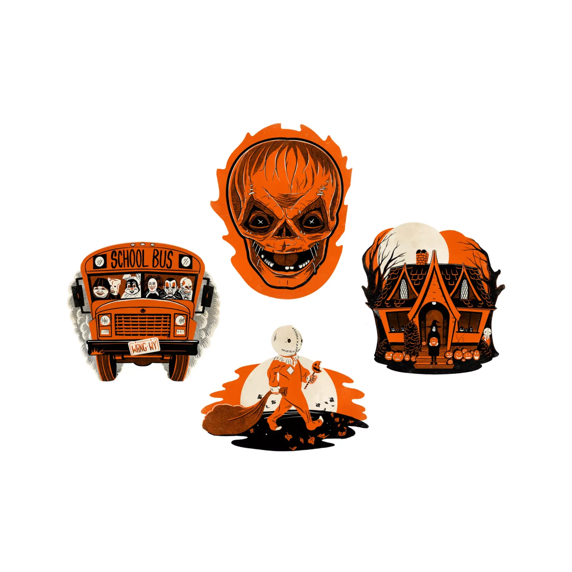 Spirit Halloween Glow in the Dark Decor-Trick 'r Treat