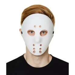 Spirit Halloween Glow in the Dark Hockey Half Mask