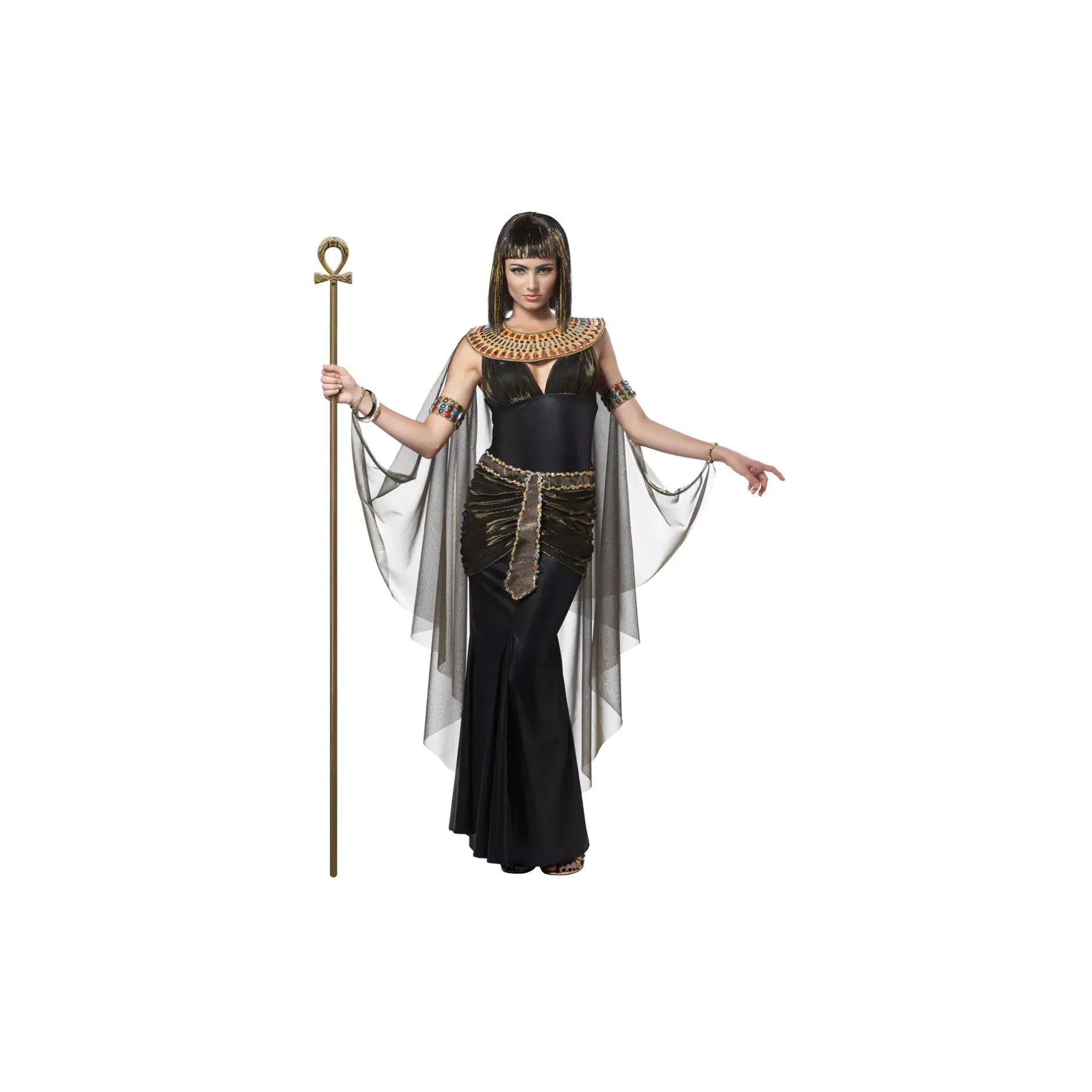 Spirit Halloween Gold Egyptian Staff