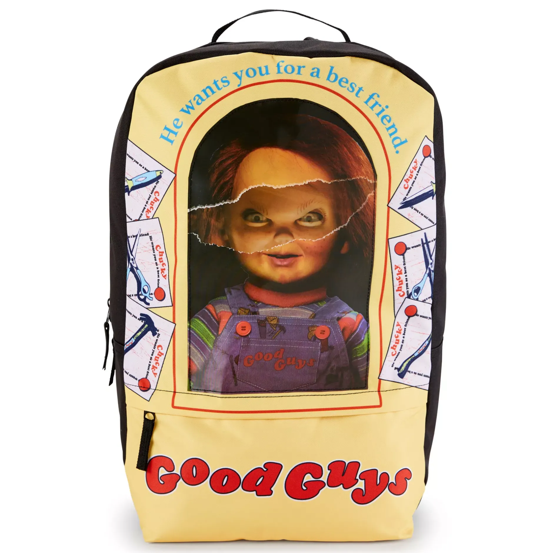 Spirit Halloween Good Guys Chucky Backpack