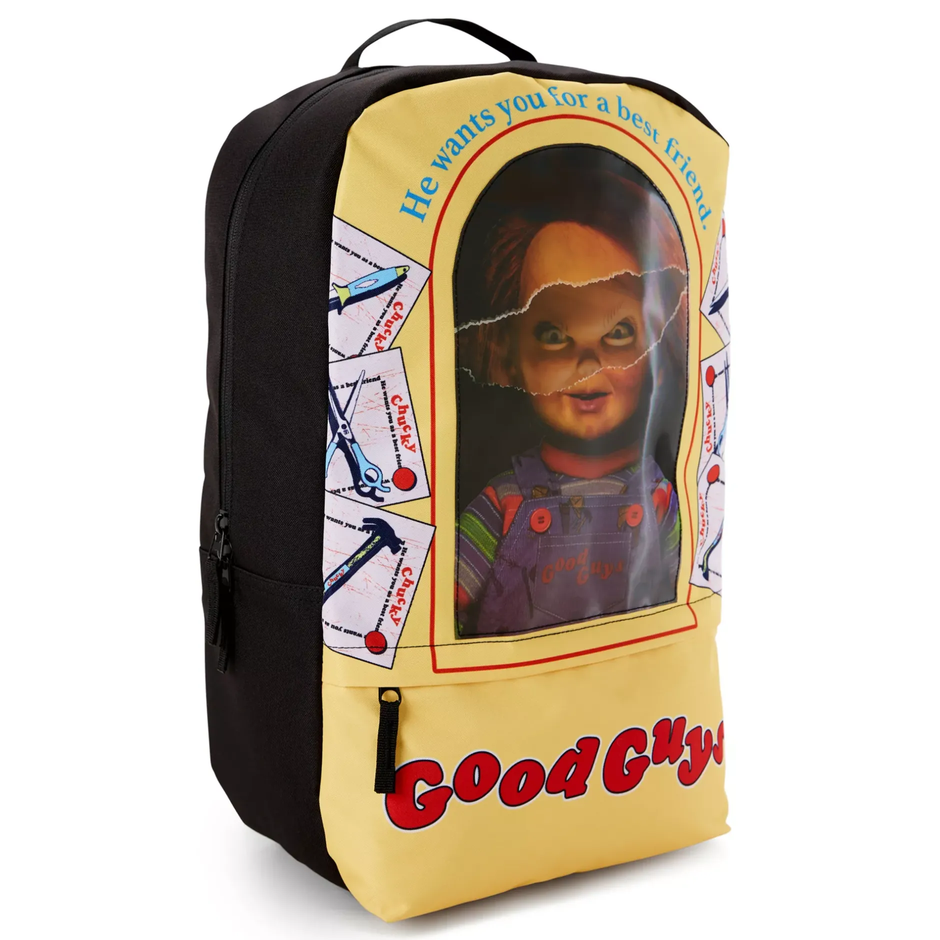 Spirit Halloween Good Guys Chucky Backpack