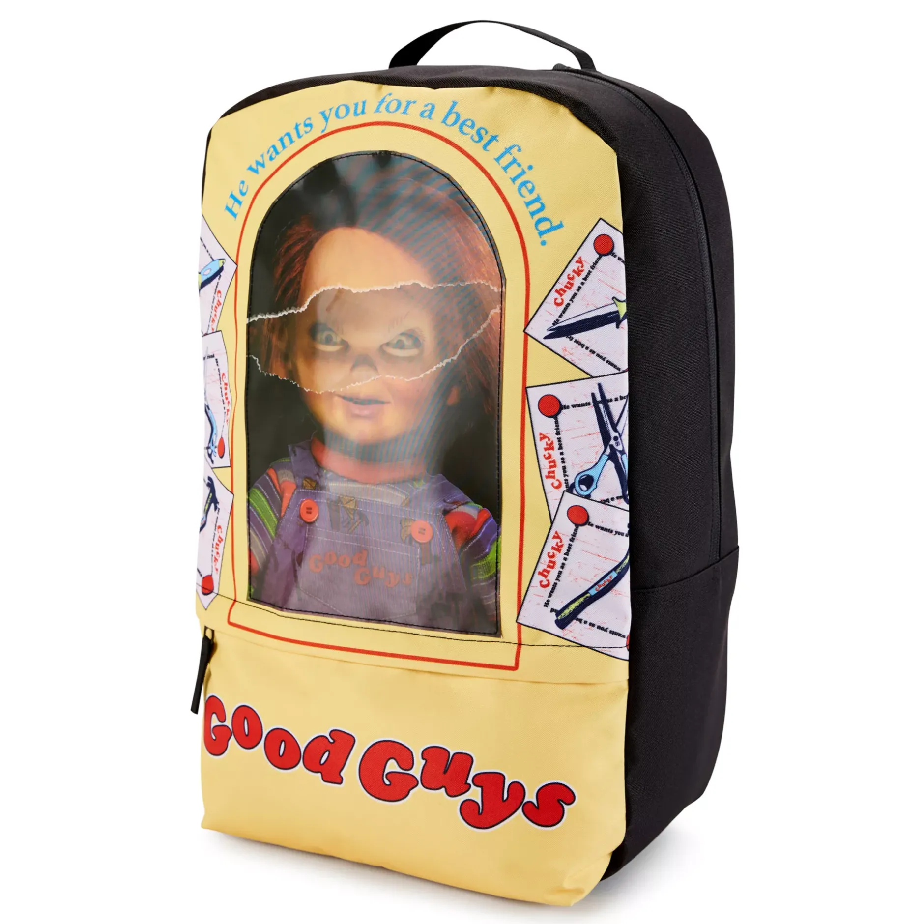 Spirit Halloween Good Guys Chucky Backpack