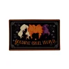 Spirit Halloween Goodbye Cruel World Doormat - Hocus Pocus